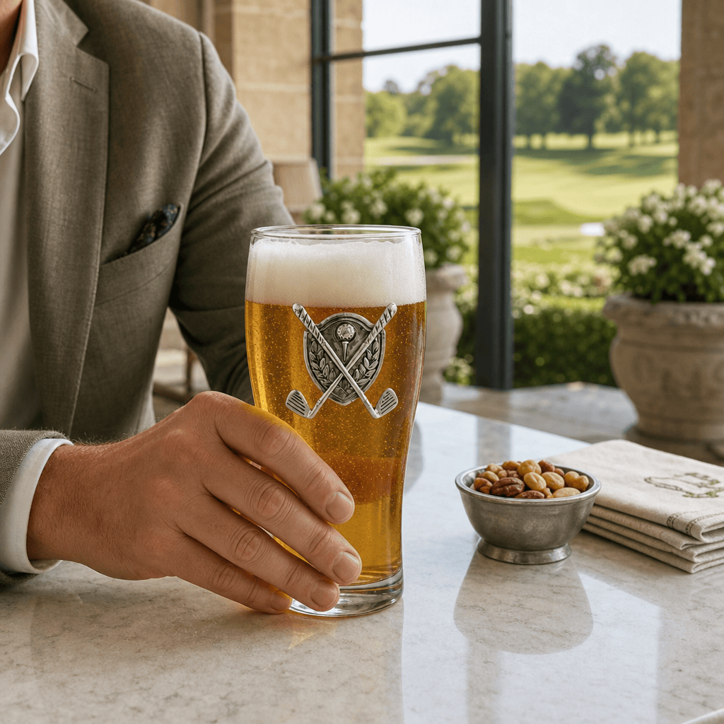 Golf  Beer Pint Glasses