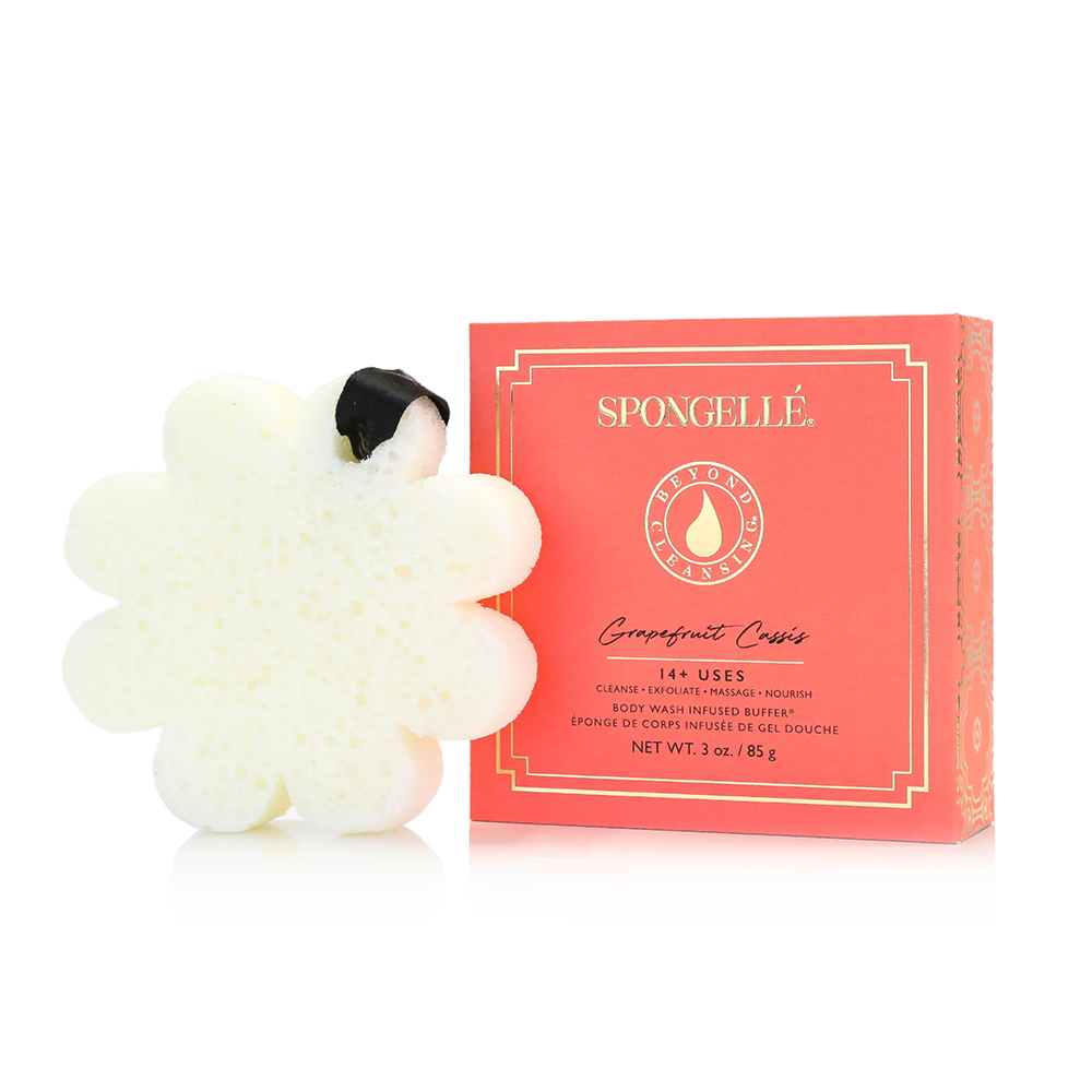 Spongellé - Grapefruit Cassis Boxed Flower
