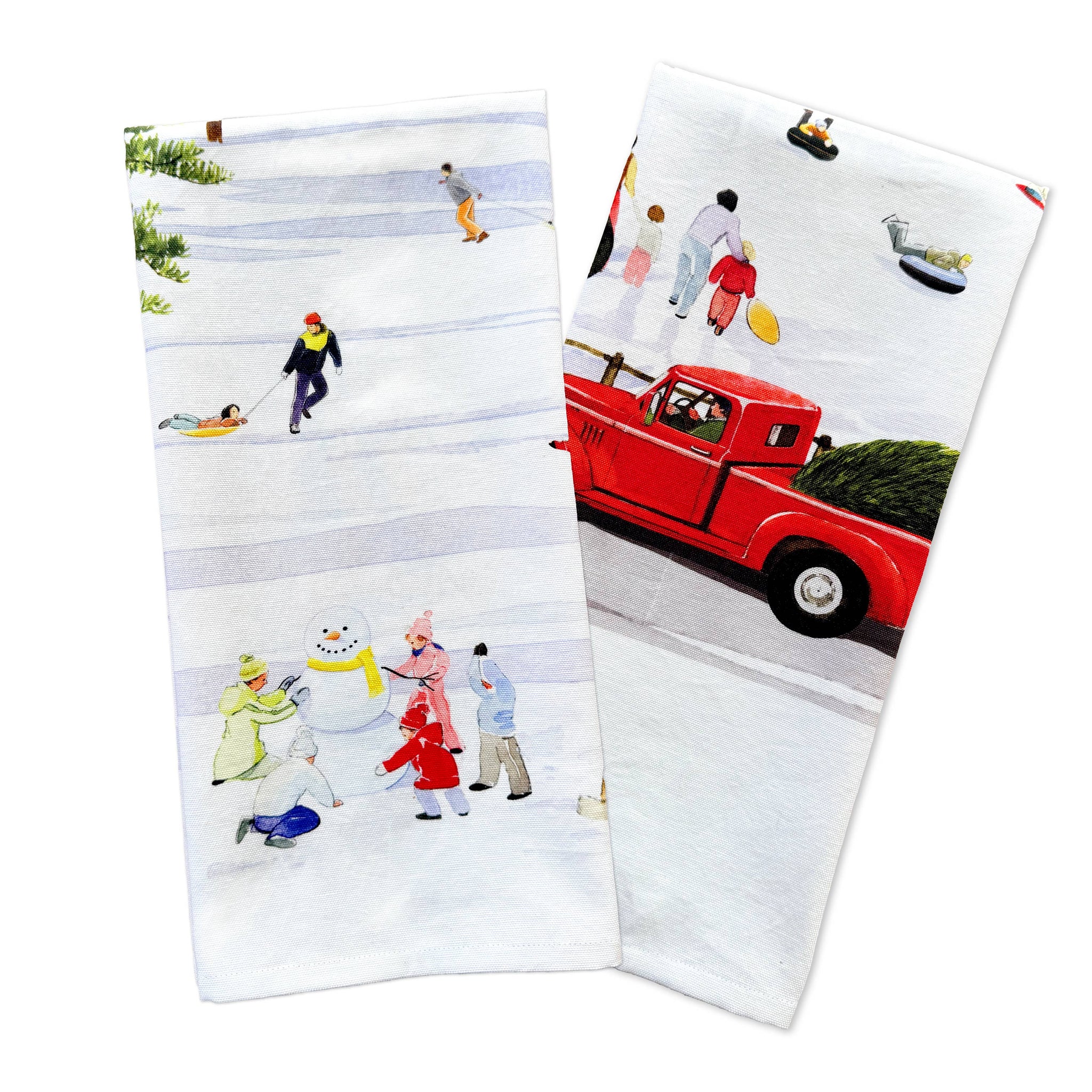 Caskata - Caskata X Felix Doolittle Winter Wonderland Kitchen Towels