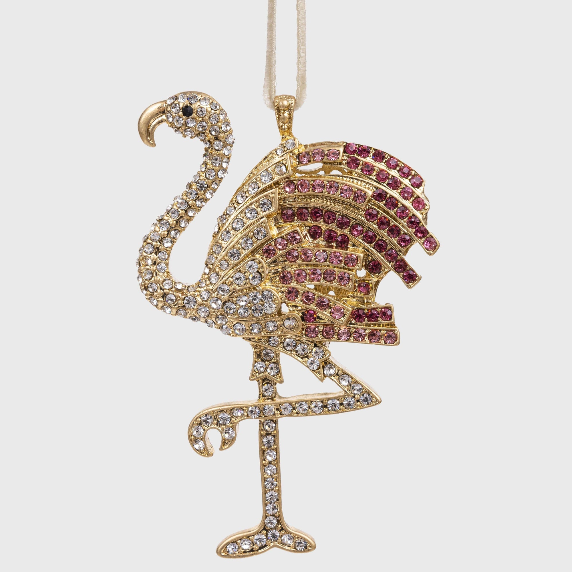 Joanna Buchanan - Flamingo hanging ornament