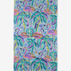 Geometry - Pink Flamingo Tea Towel