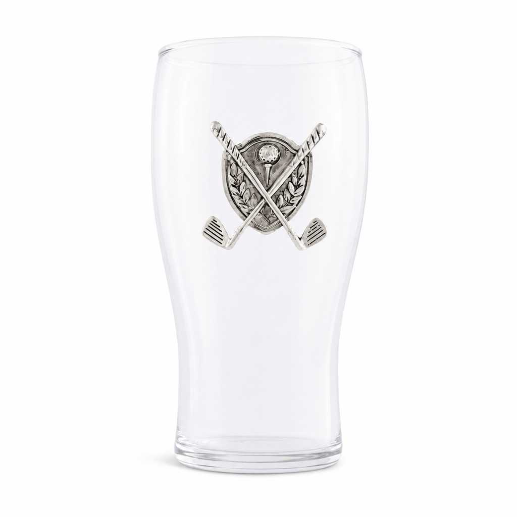 Golf  Beer Pint Glasses