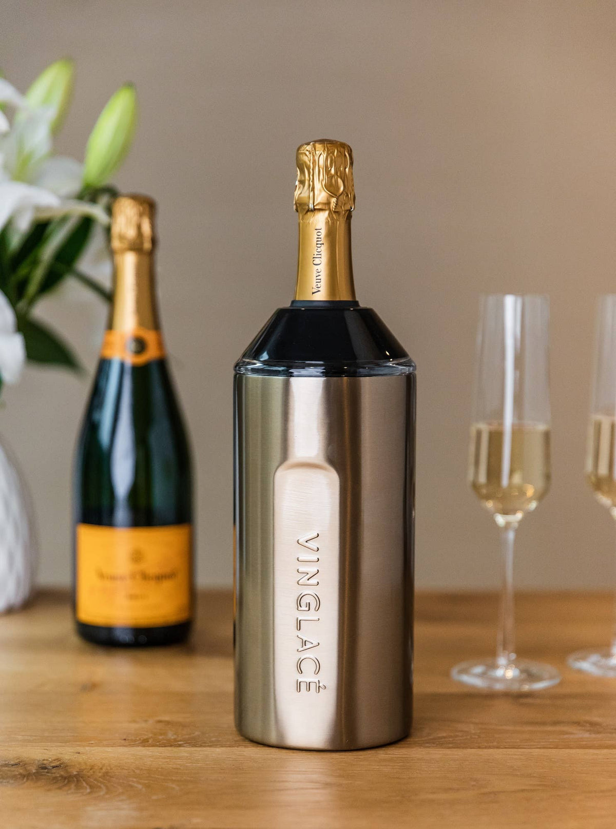 Vinglacé - Champagne Gift Sets with Glass Lined Flutes