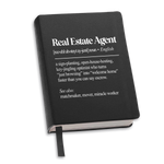 Toss Designs - Journal  (Black) - Real Estate Agent