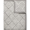 ChappyWrap Blanket - Oyster Cove Diamonds Grey