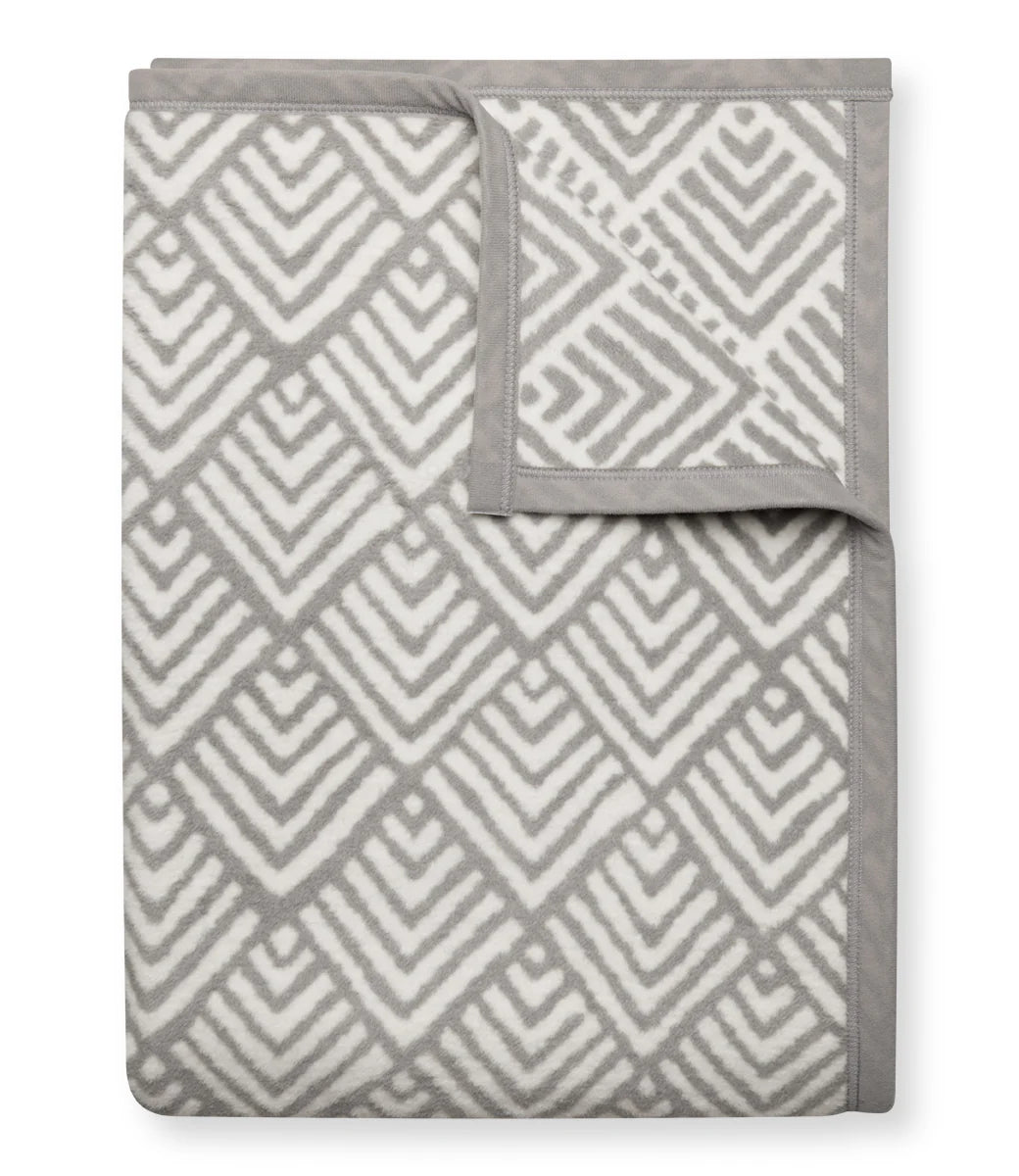 ChappyWrap Blanket - Oyster Cove Diamonds Grey