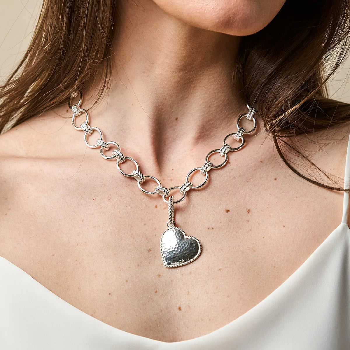Capucine De Wulf Love Charm/Pendant ~ Silver