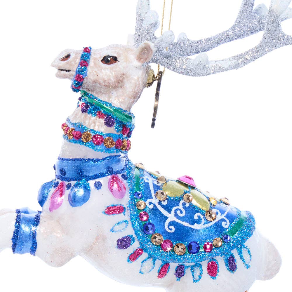 Jay Strongwater - Vixen Glass Ornament
