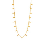 Capucine De Wulf Ra Gem Necklace - Gold