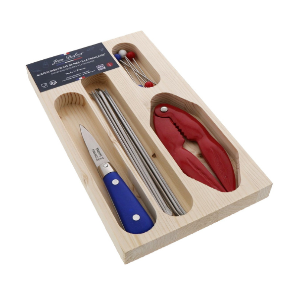 The French Farm - Jean Dubost 4 piece Seafood Set in Paris Colors