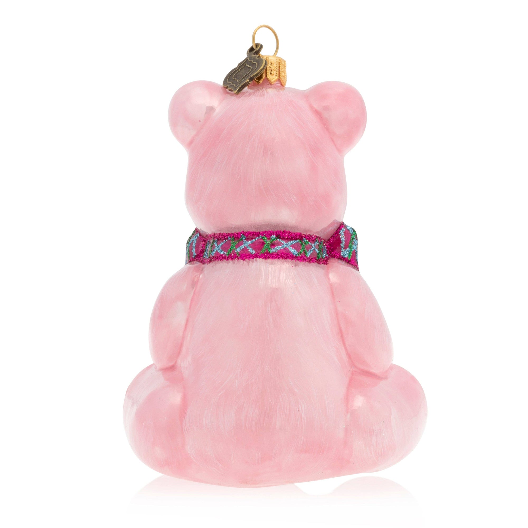 Jay Strongwater - Baby's First Christmas Teddy Glass Ornament