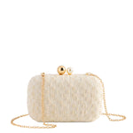 Veil Minaudiere in Ivory