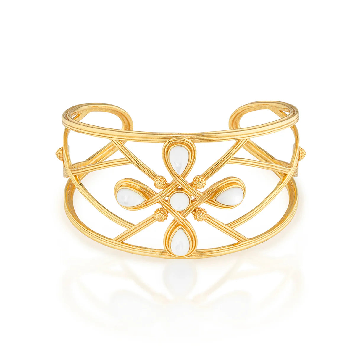 Capucine De Wulf Monique Gem Cuff ~ MOP