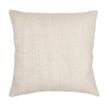 So Soft Linen Natural Beige Pillow 20X20 with Palm Trees
