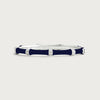 Anabel Aram Bamboo Enameled Hinged Bangle Silver (Multiple Colors)