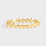 Anabel Aram Milos Hinged Bangle Gold