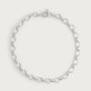 Anabel Aram Neptune Chain Necklace, Silver