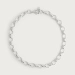 Anabel Aram Neptune Chain Necklace, Silver
