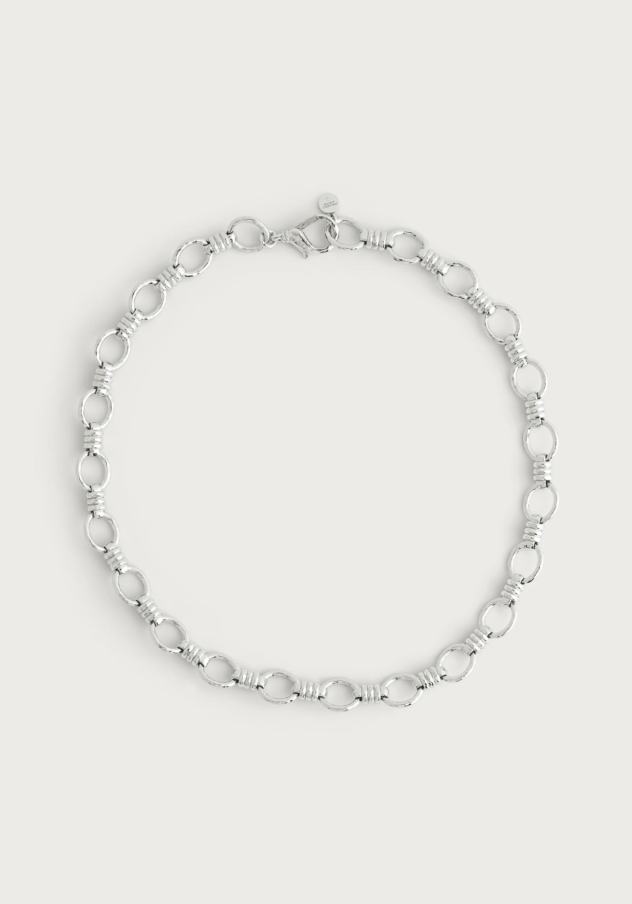 Anabel Aram Neptune Chain Necklace, Silver
