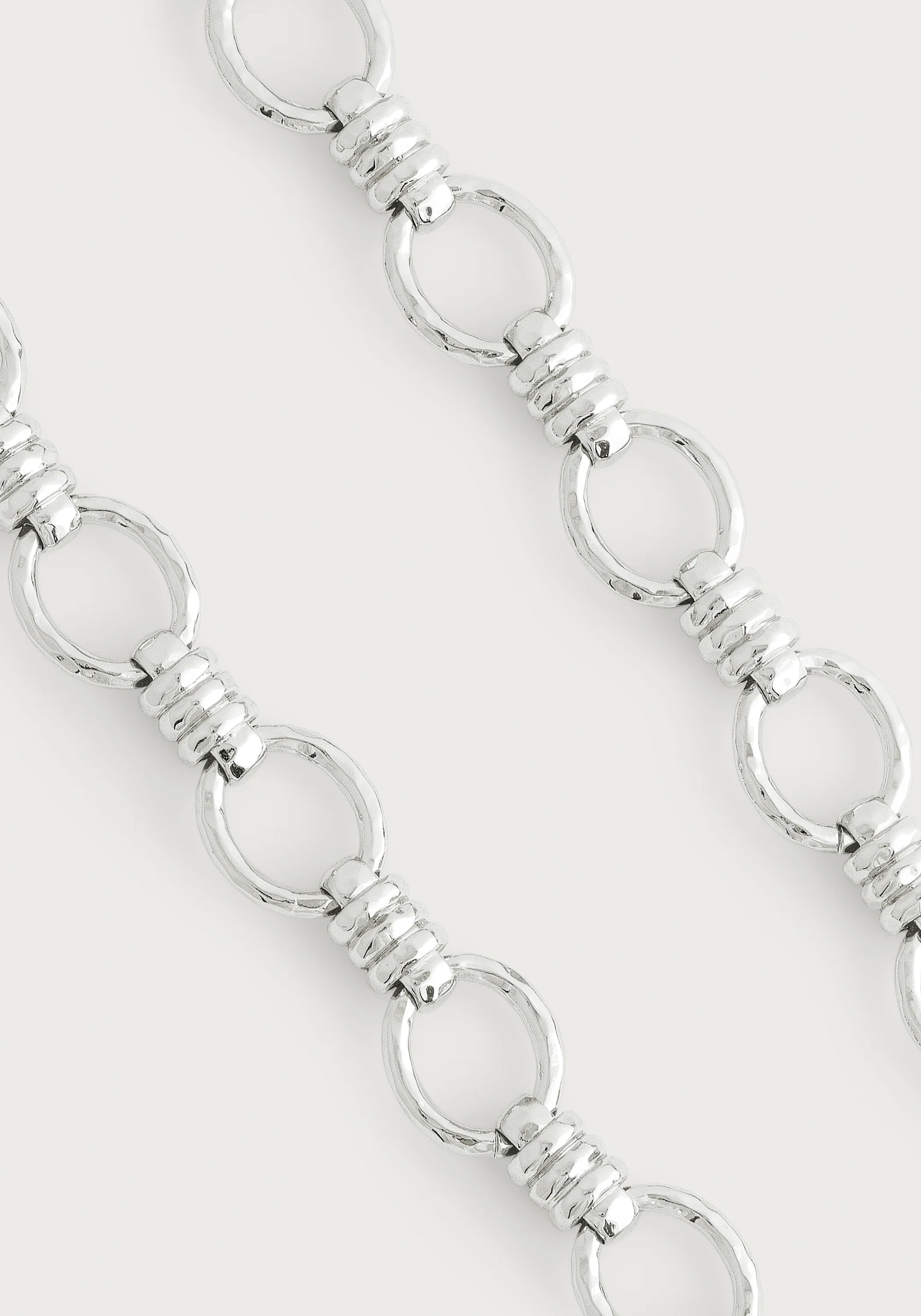Anabel Aram Neptune Chain Necklace, Silver