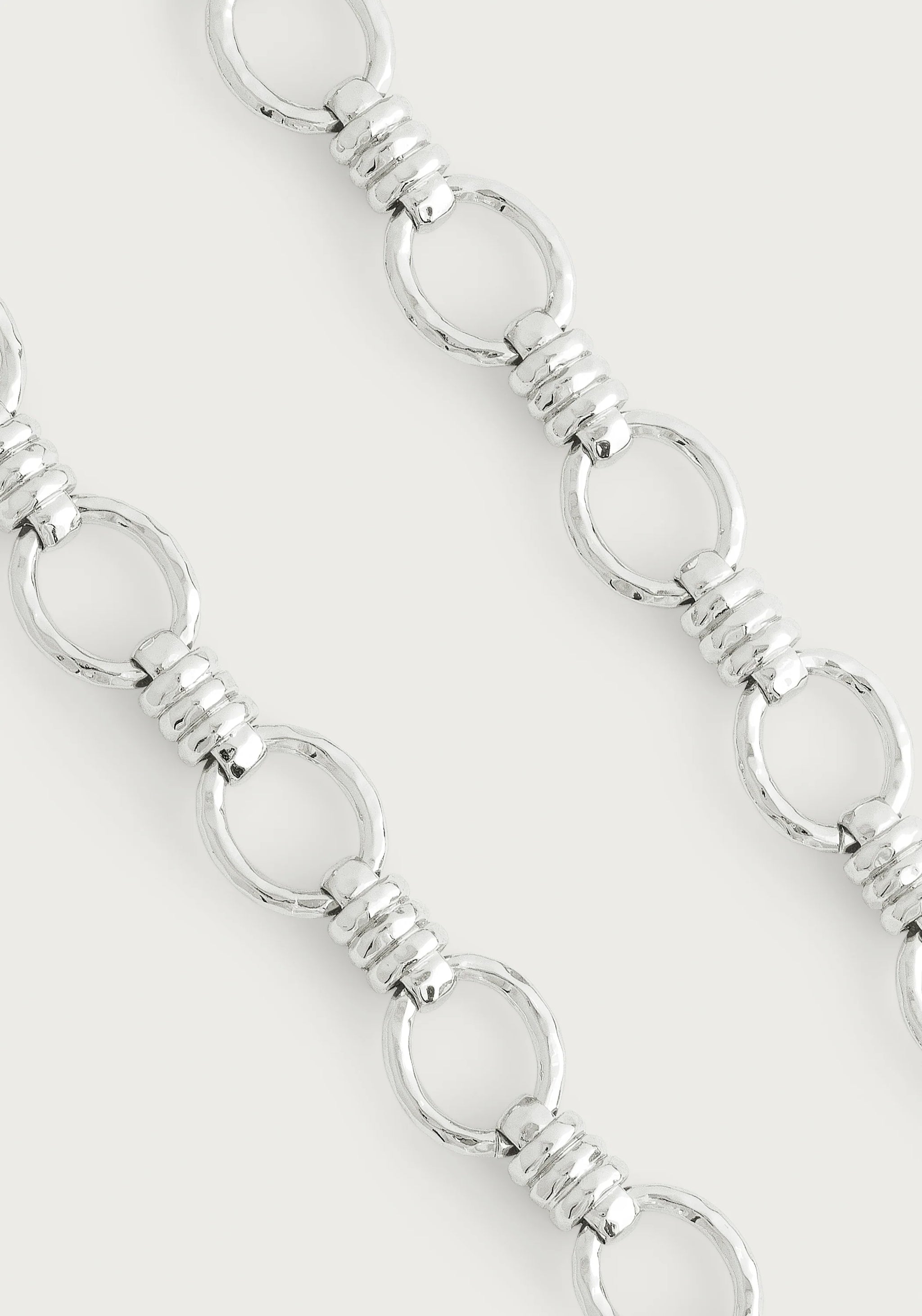 Anabel Aram Neptune Chain Necklace, Silver