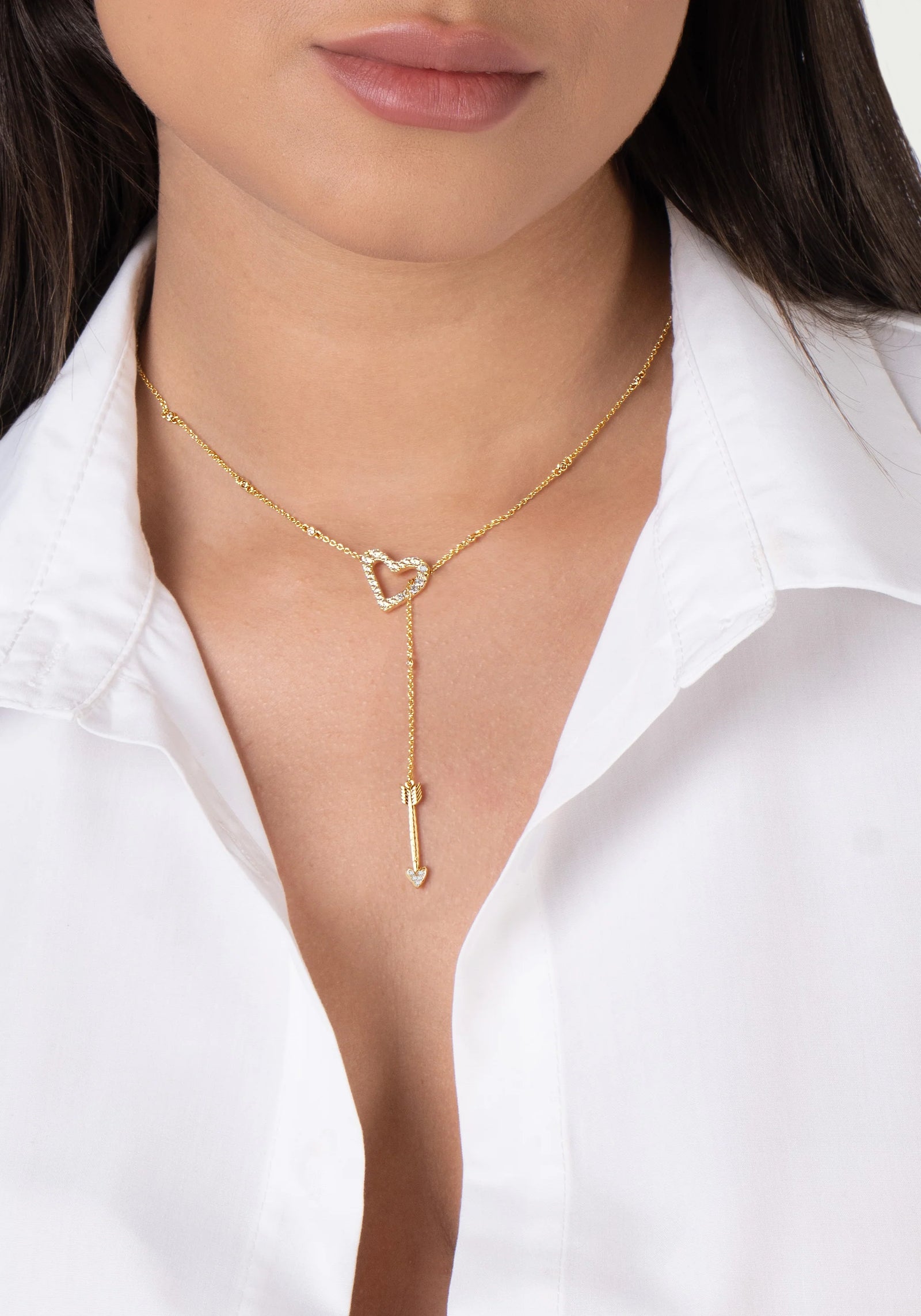Anabel Aram Heart Lariat