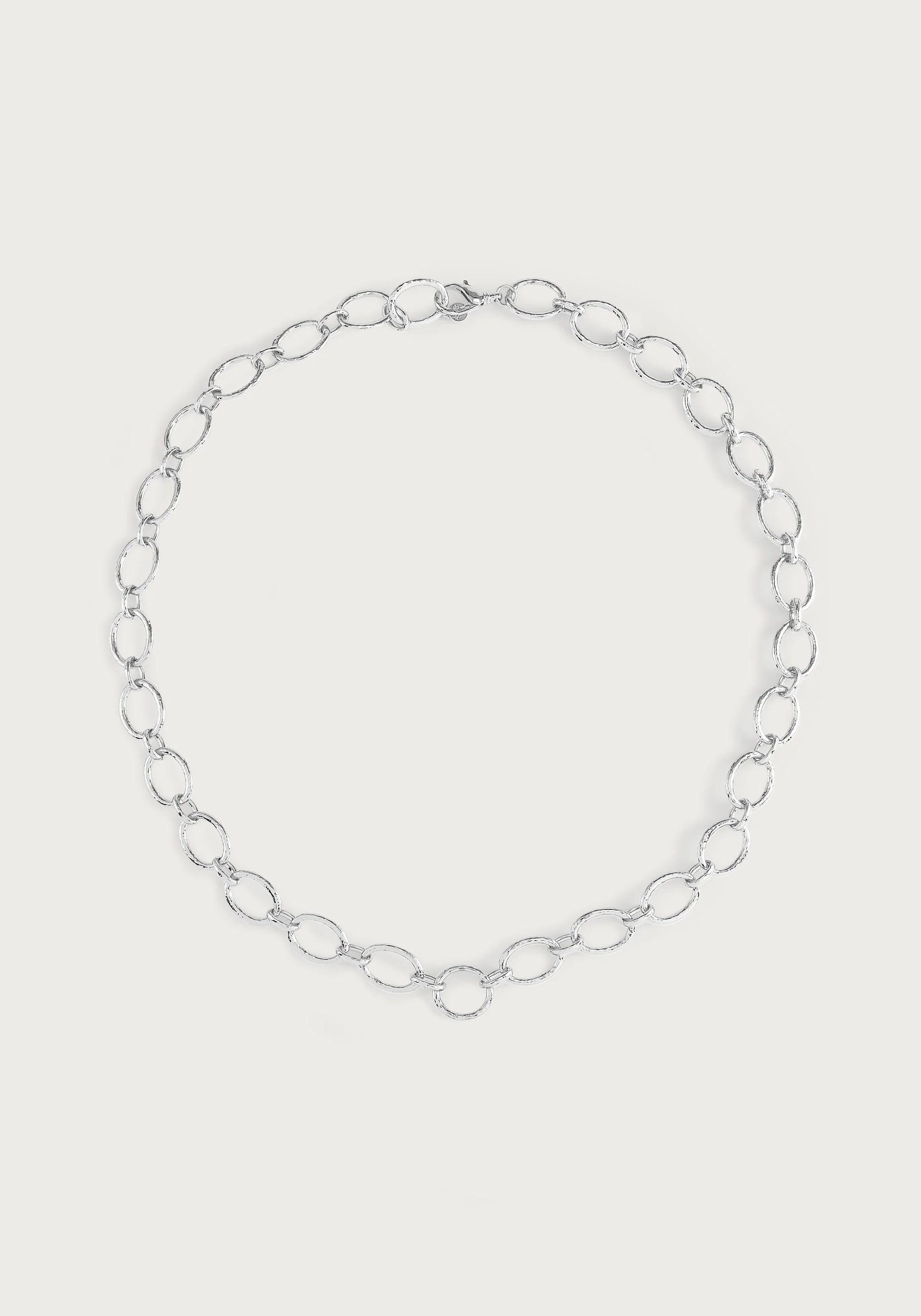 Anabel Aram Cheval Chain Necklace (Silver)