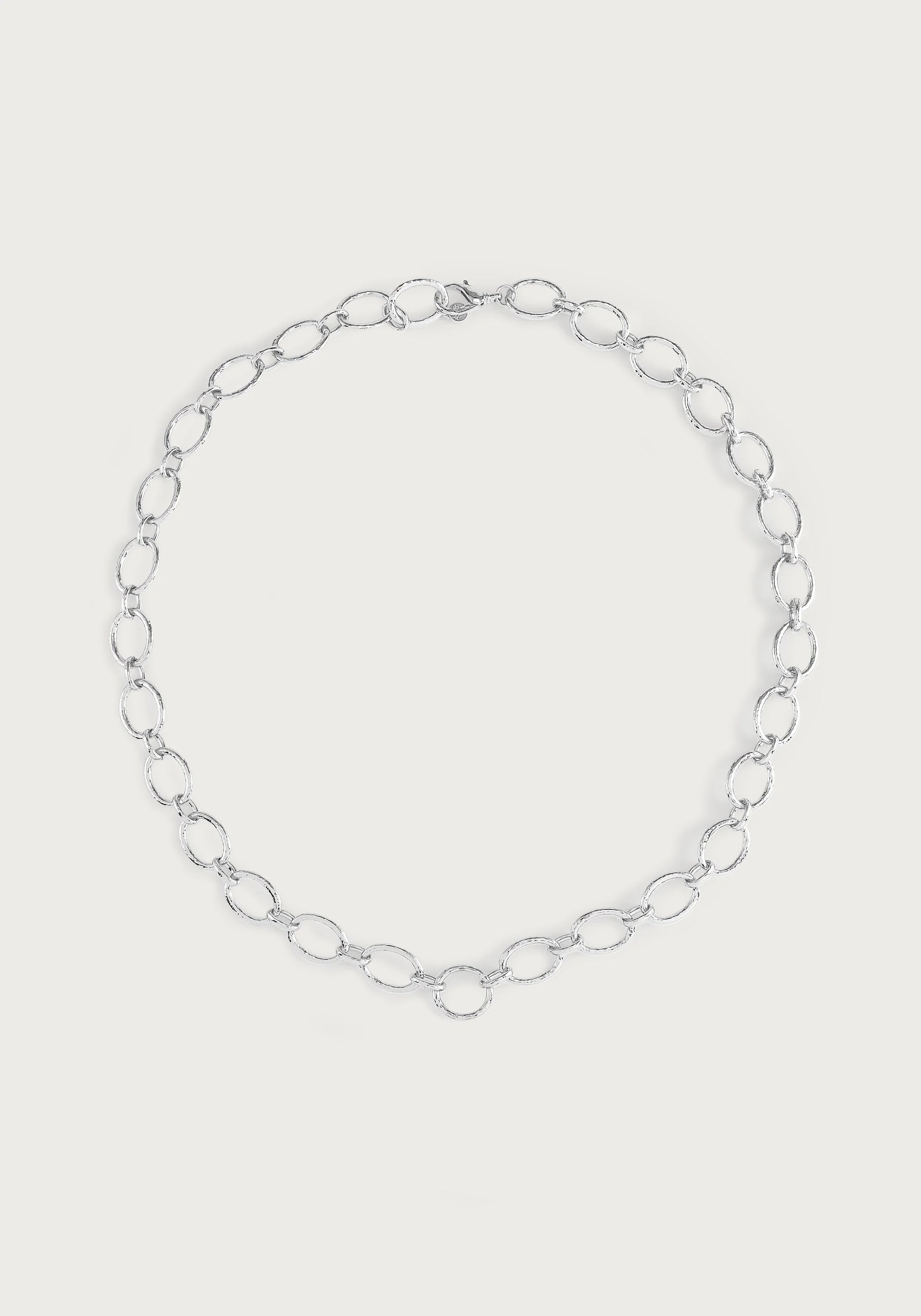 Anabel Aram Cheval Chain Necklace (Silver)
