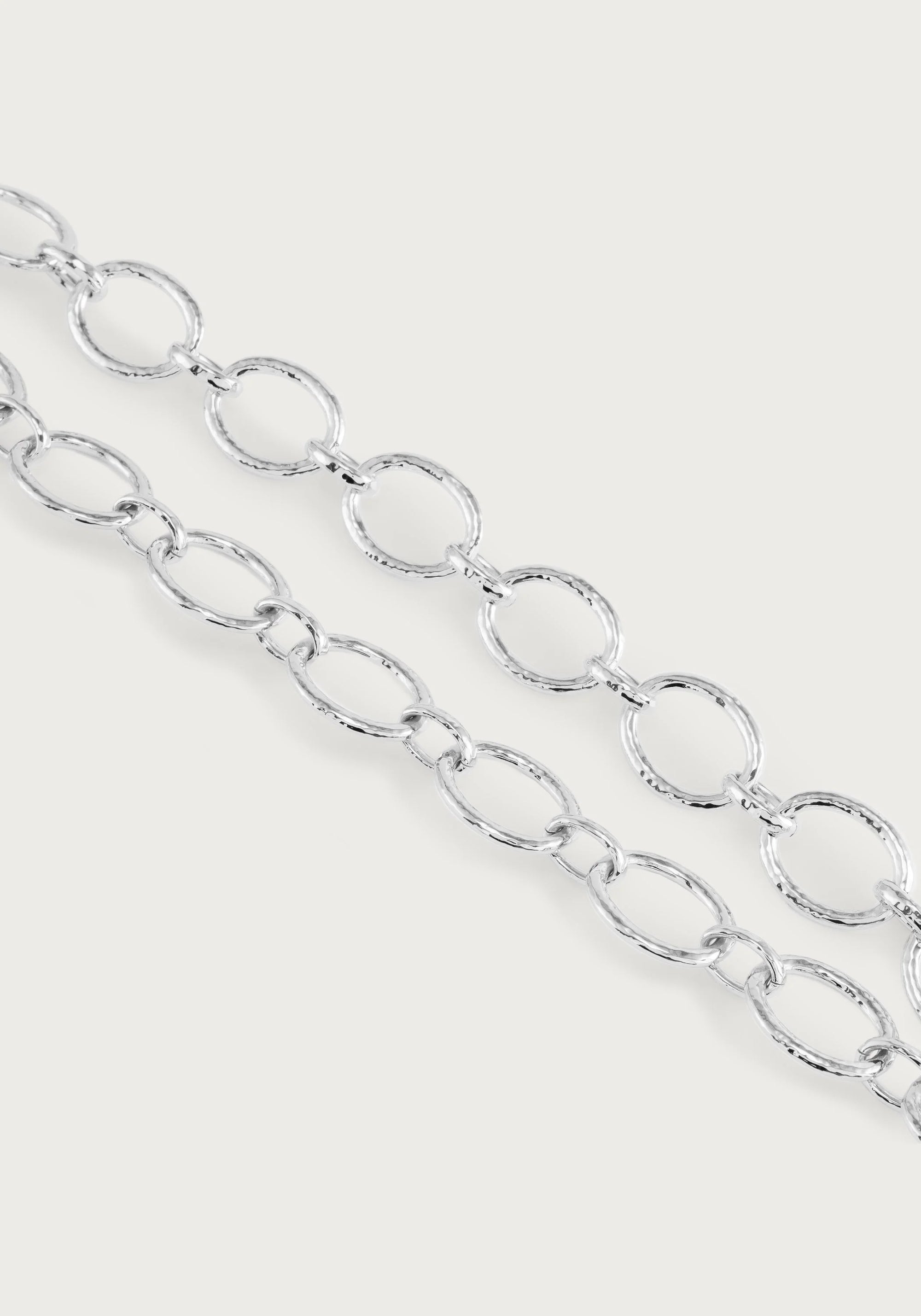 Anabel Aram Cheval Chain Necklace (Silver)