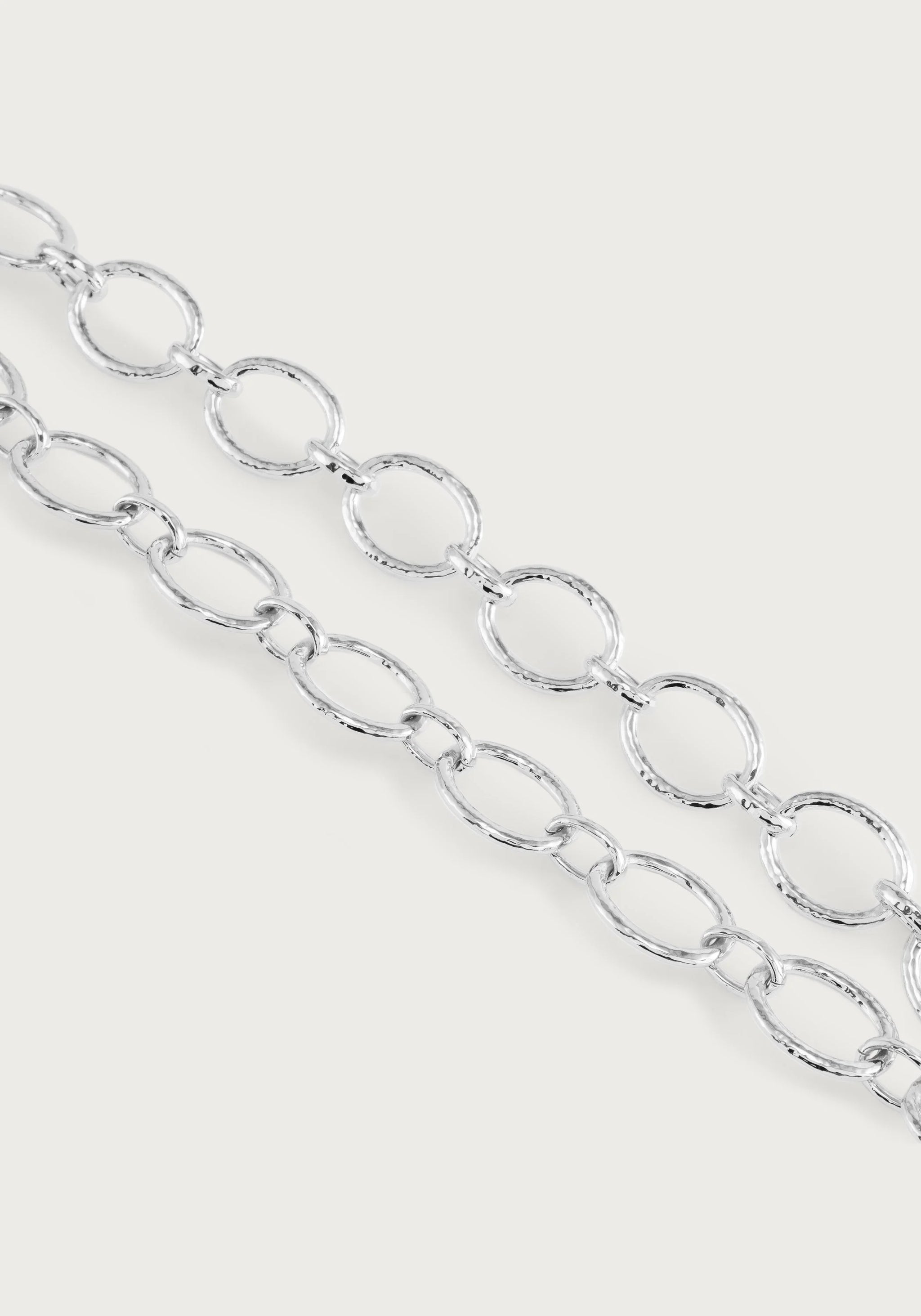 Anabel Aram Cheval Chain Necklace (Silver)