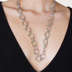 Anabel Aram Cheval Chain Necklace (Silver)