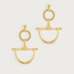 Anabel Aram Cheval Bit Drop Earrings