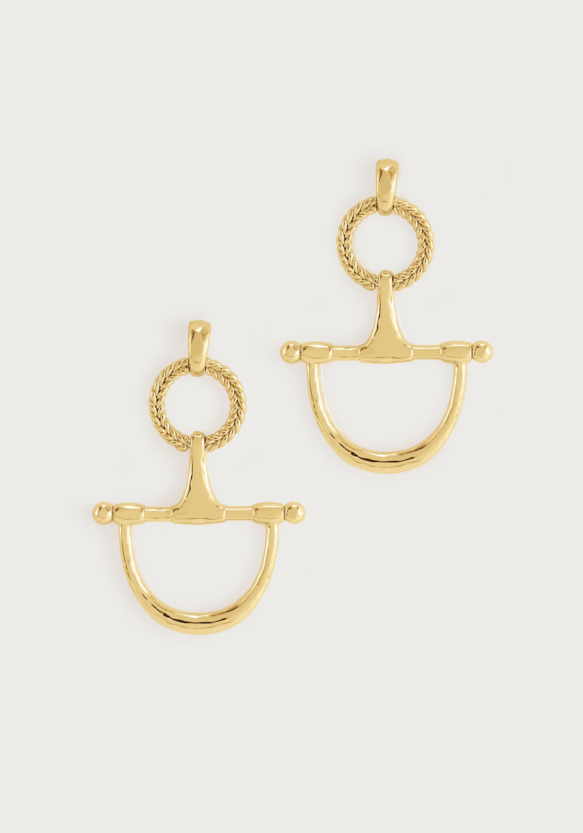 Anabel Aram Cheval Bit Drop Earrings