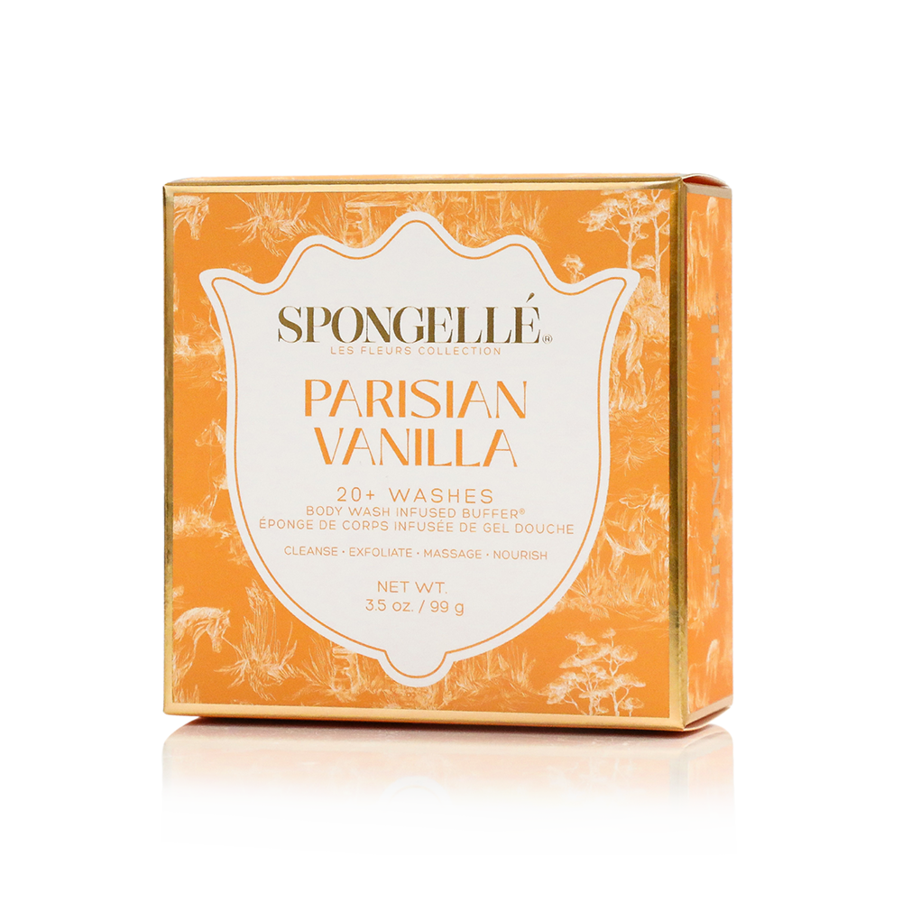 Spongellé - Parisian Vanilla Les Fleurs Body Buffer