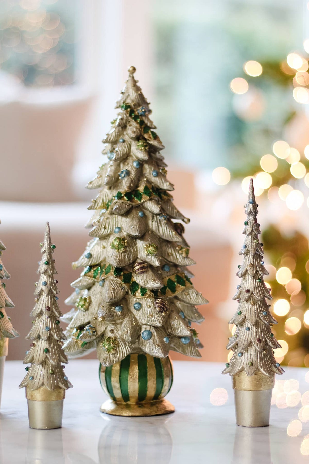 Dekorasyon Gifts  Decor - Slim Tannenbaum Tree (Mystik Champagne)