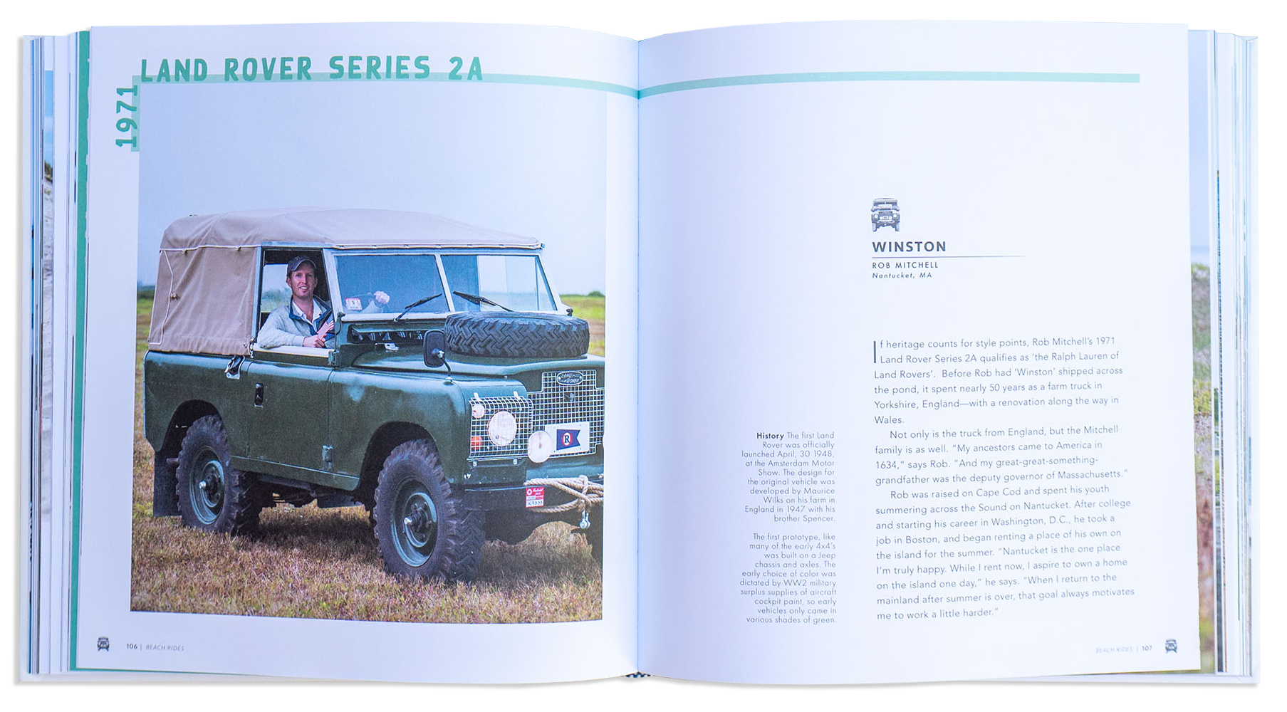 Johnny Vacay - Beach Rides Book