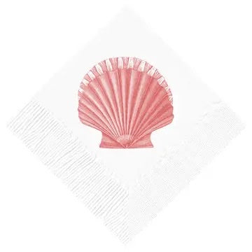Alexa Pulitzer - Scallop Beverage Napkins