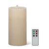 LED Wax Pillar Water Candle with Timer