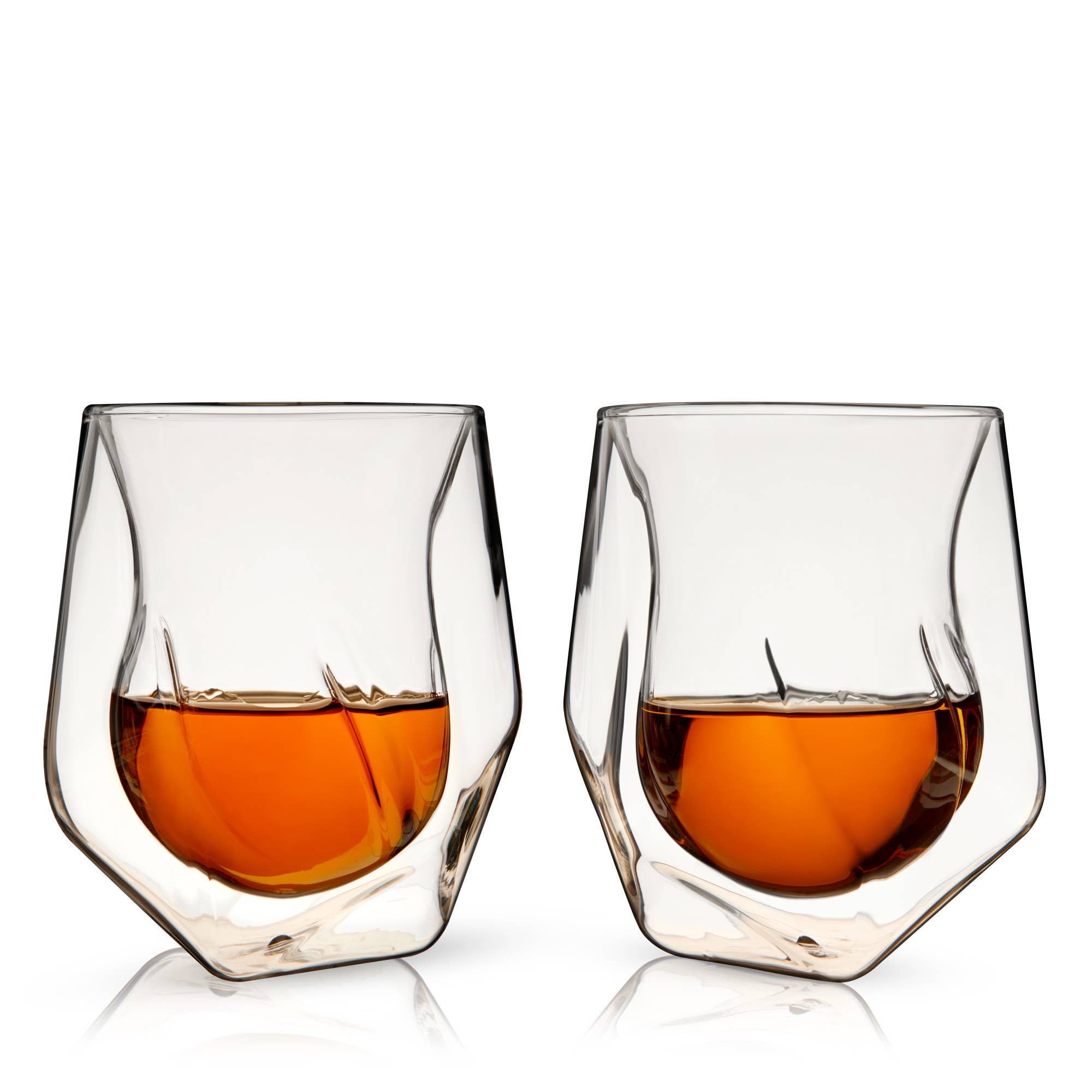 Viski - Alchemi™ Double Walled Aerating Tasting Glass Set of 2