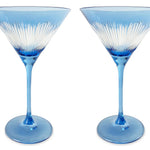 Michael Wainwright Berkshire Blue Martini Set of 2
