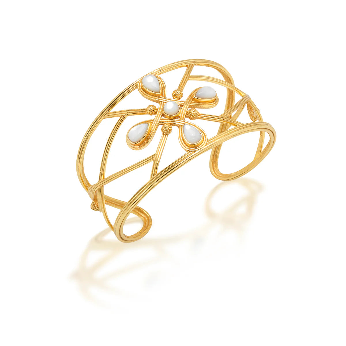 Capucine De Wulf Monique Gem Cuff ~ MOP