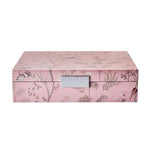 Addison Ross Large Pink Chinoiserie Jewelry Box