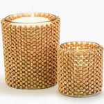 Beaded Tealight Candleholders Incl 2 Sizes