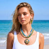 Vintage Luxe  Vintage Silk Necktie Necklace