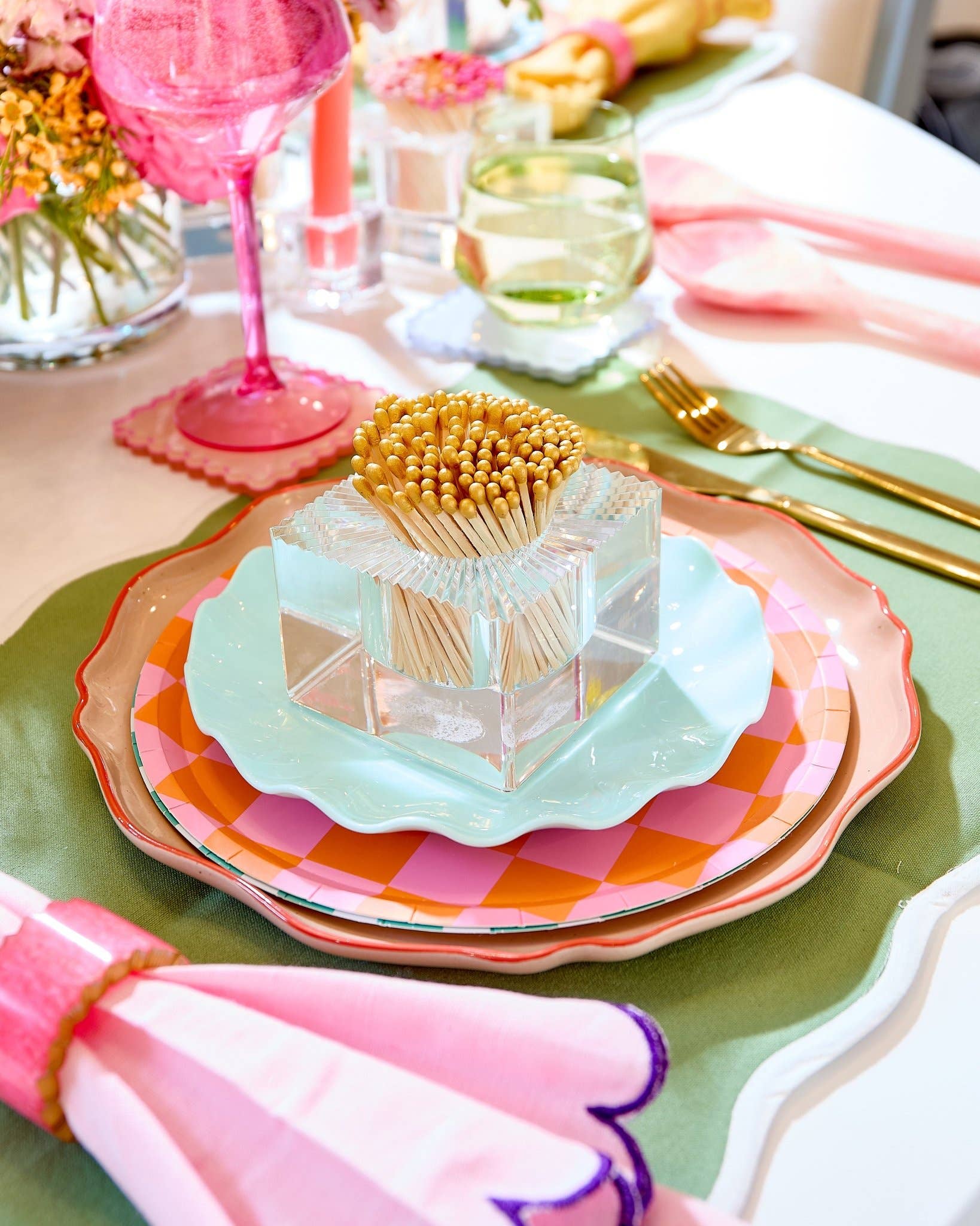 Tart By Taylor - Square Match Striker | Gold Matches