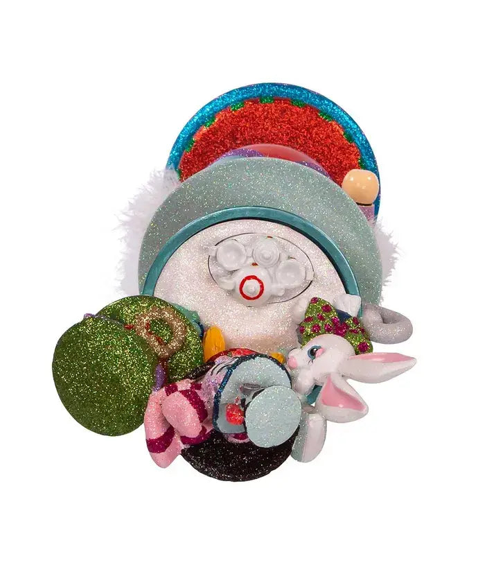 Kurt S. Adler, Inc. - 24"ALICE TEACUP PARTY HAT NUTCRACKER