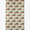 Geometry - Christmas Ride Tea Towel