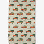 Geometry - Christmas Ride Tea Towel