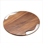 Nambe - Cheese Block w/ Knife & Spreader