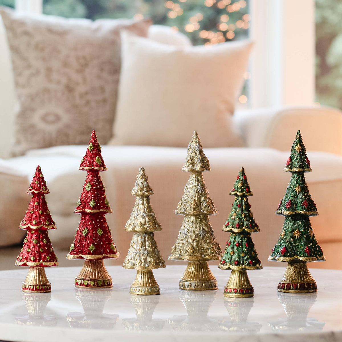 Dekorasyon Gifts  Decor - Starlight Neo Cone Tree (Trad. Green)